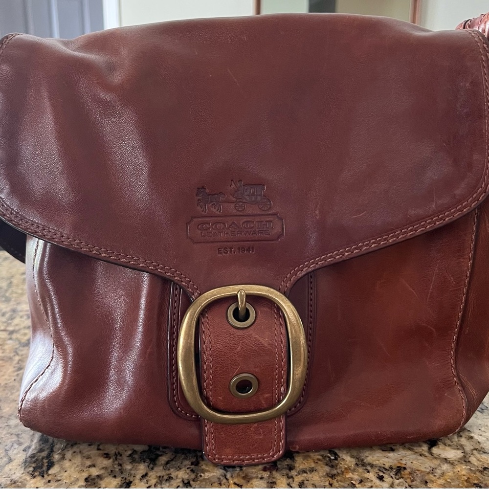 Authentic Coach Bleeker leather bag. *Rare*